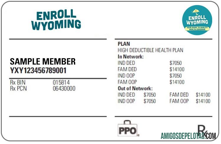 Cartão de seguro saúde do Wyoming baixar para verificação